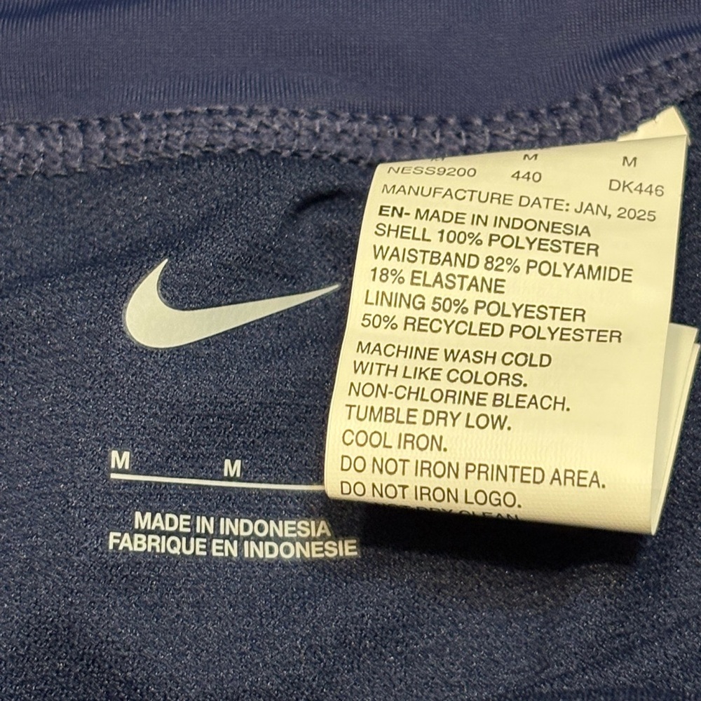 Nike Women’s Dark Navy Swim Shorts size Medium NWT - Picture 5 of 13